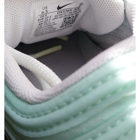 Nike Air Max 97 Moth Camo Green Running Shoes Women's Size 6.5 - Picture 7 of 8